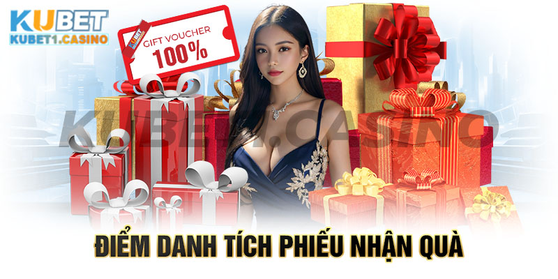 Điểm danh tích phiếu nhận quà 